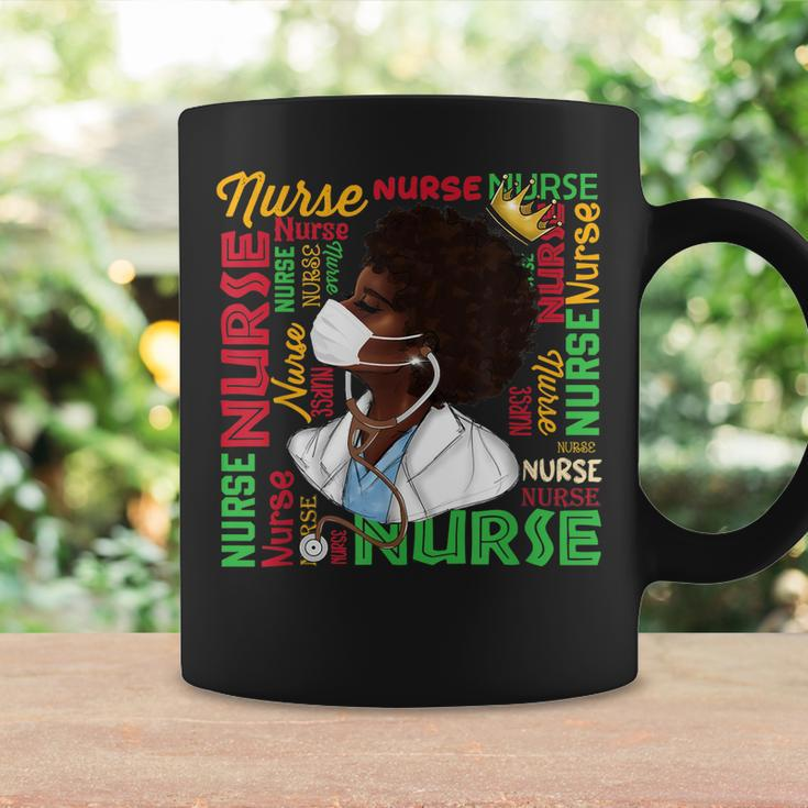 Black Nurse History Month Afro Melanin Queen Woman Pride Blm Coffee Mug Gifts ideas