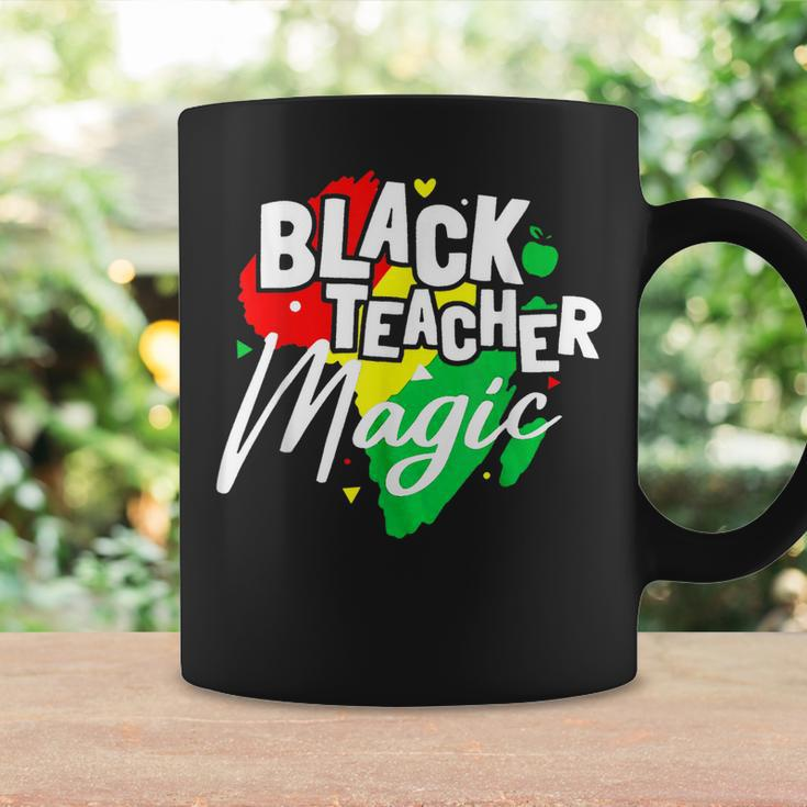 Black Teacher Magic Melanated & Educated Black History Month Coffee Mug Gifts ideas