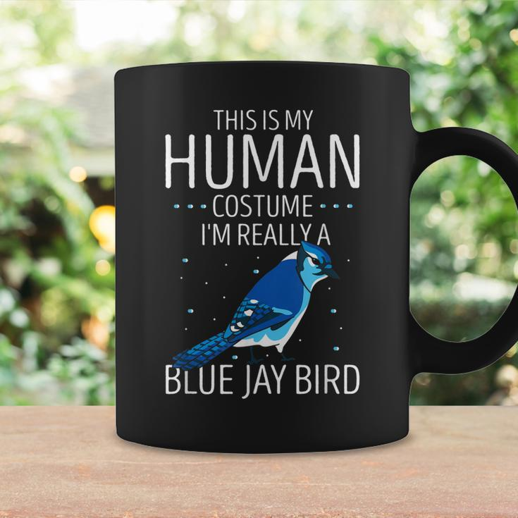 Blauhäher Menschliches Kostüm Tassen, Stellers Jay Tierisches Design Geschenkideen