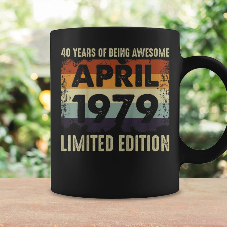 Born April 1979 Limited-Edition 40Th Birthday Coffee Mug Gifts ideas