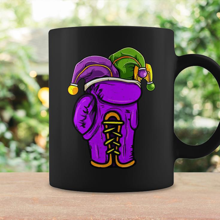 Boxing Sports Lover Mardi Gras Carnival Party Jester Coffee Mug Gifts ideas