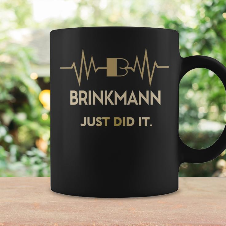 Brinkmann Just Did I Personalized Last Name Coffee Mug Gifts ideas