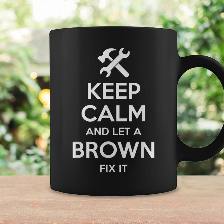 Brown Funny Surname Birthday Family Tree Reunion Gift Idea Coffee Mug Gifts ideas