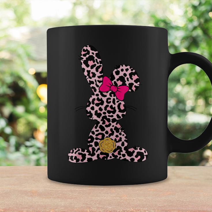 Bunny Easter Pink Leopard Rabbit Cute Easter Day Girls Women Coffee Mug Gifts ideas