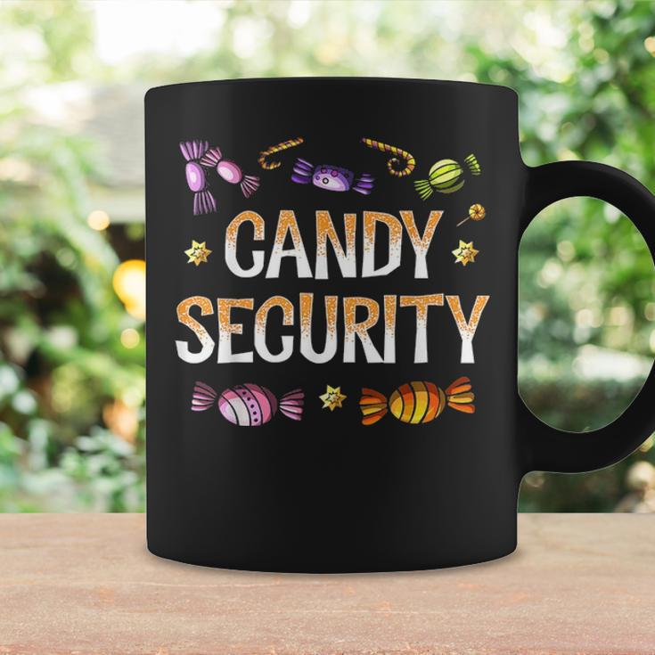 Candy Security Funny Parents Halloween Costume Mom Dad Coffee Mug Gifts ideas