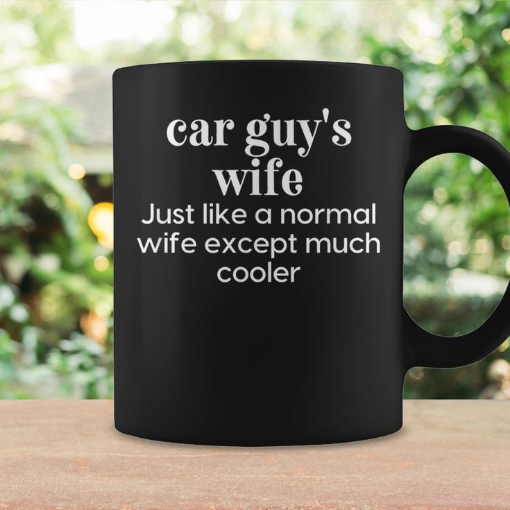 Car Guys Wife Definition Funny Enthusiast Racer Mechanic Coffee Mug Gifts ideas