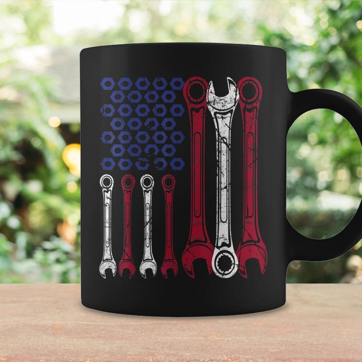 Car Mechanic American Flag 4Th Of July Veteran Coffee Mug Gifts ideas
