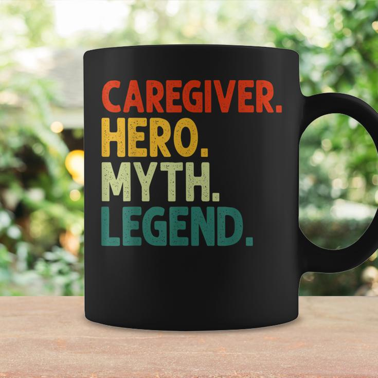 Caregiver Hero Myth Legend Retro Vintage Hausmeister Tassen Geschenkideen