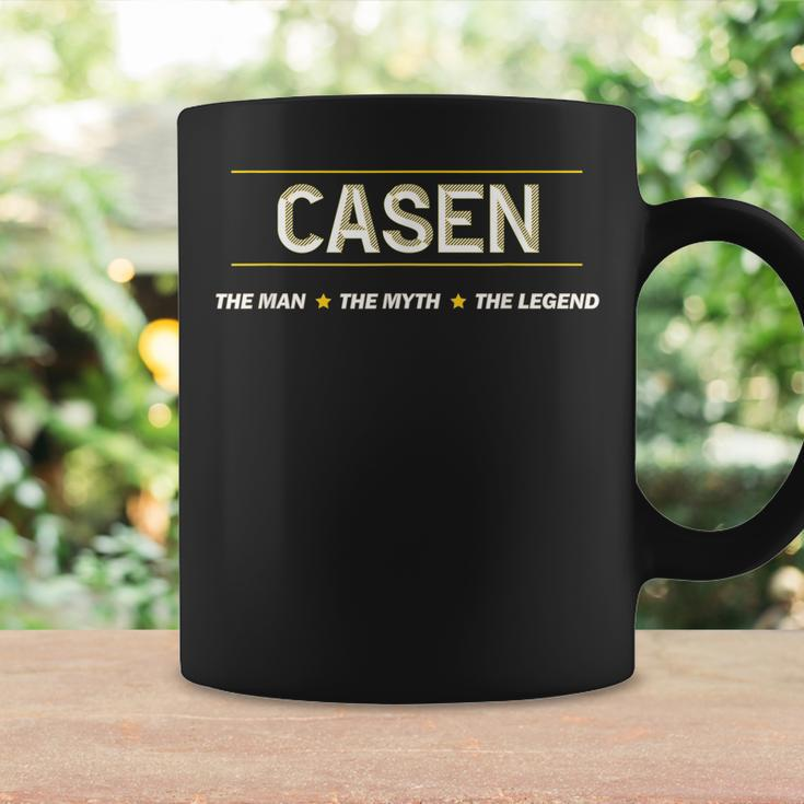 Casen The Man The Myth The Legend | Mens Boys Name Funny Coffee Mug Gifts ideas
