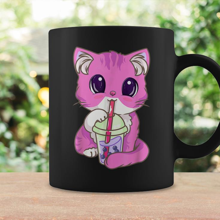 Cat Boba Tea Bubble Tea Anime Kawaii Neko Gifts Girls Ns Coffee Mug Gifts ideas