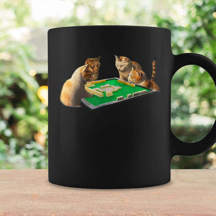 Cat Mahjong Funny With Letters Mens Funny Clothes Funny Goods Gift Jokushi Coffee Mug Gifts ideas