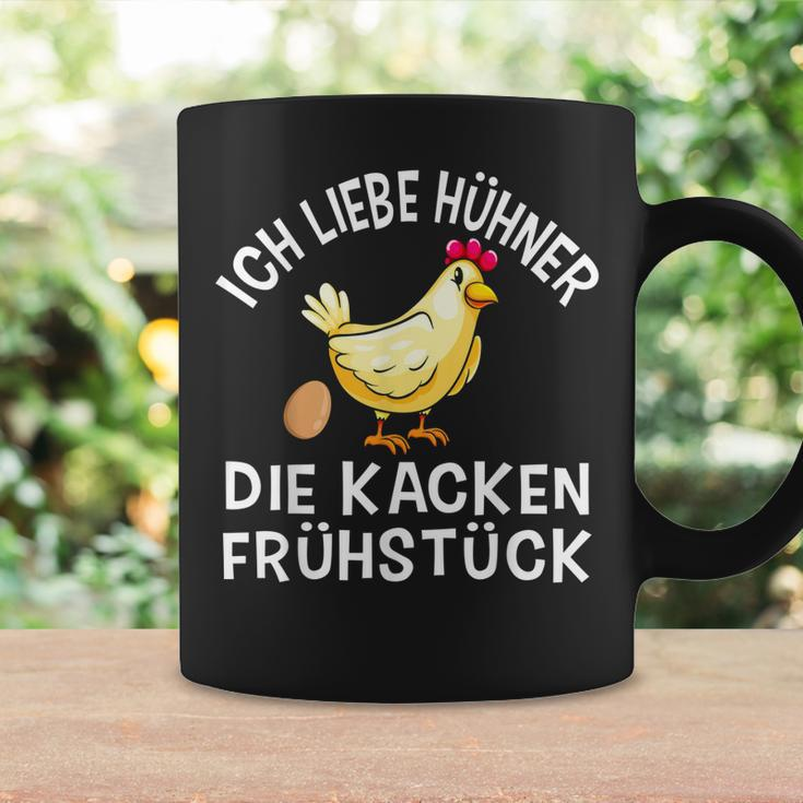 Chicken Spruch Bäuerin Bauern Huhn Henne Hahn Hühner Tassen Geschenkideen