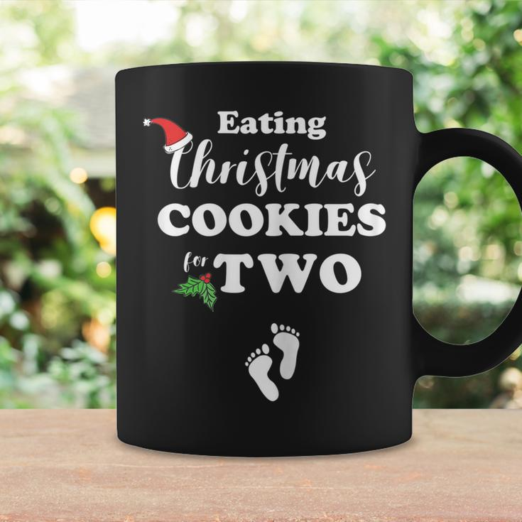 Christmas Pregnancy Mom To Be Eating Cookies For Two Gift For Womens Coffee Mug Gifts ideas