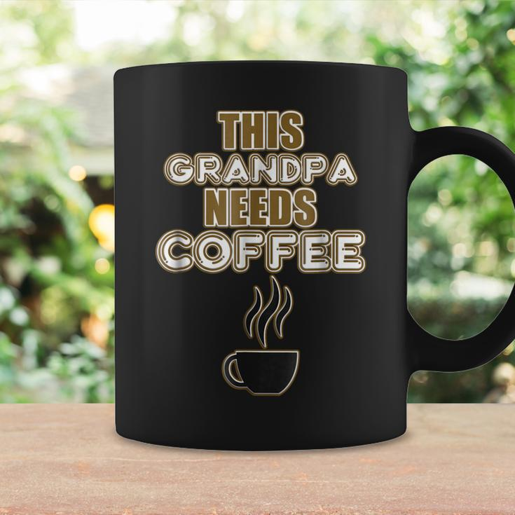 Coffee Lovers Grandpa Caffeine Cafe Java GrandfatherCoffee Mug Gifts ideas