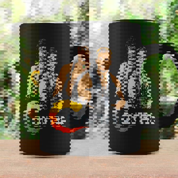 Contra Action Heroes Mashup Coffee Mug | Mazezy