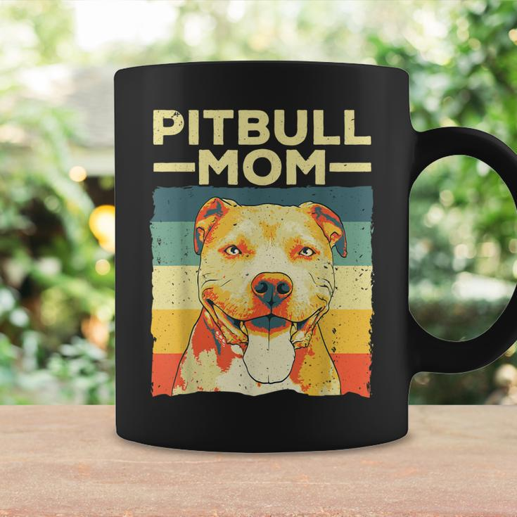 Cool Pitbull Mom For Women Girls Pitbull Owner Dog Lover Coffee Mug Gifts ideas