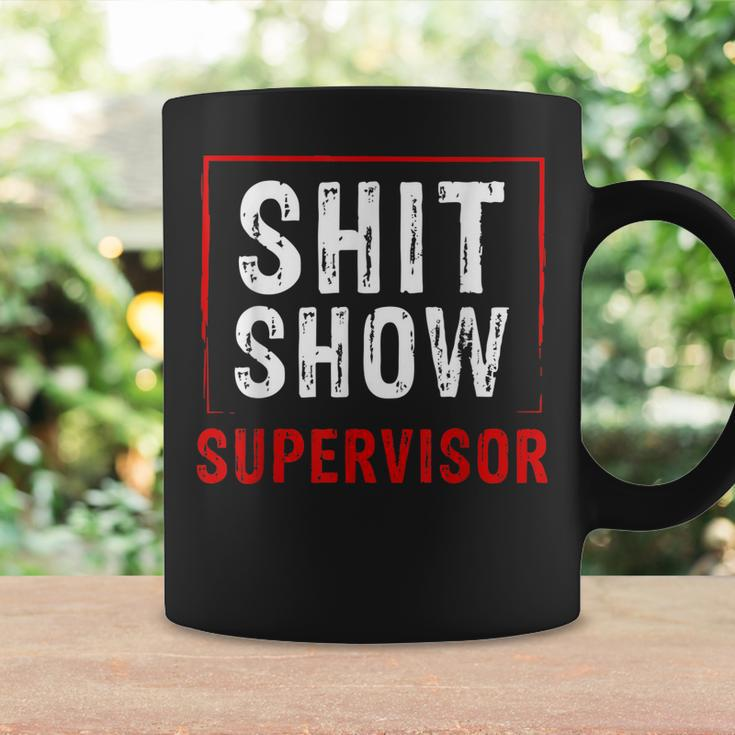 Cool SHIT Show Supervisor Hilarious Vintage For Adults Coffee Mug Gifts ideas