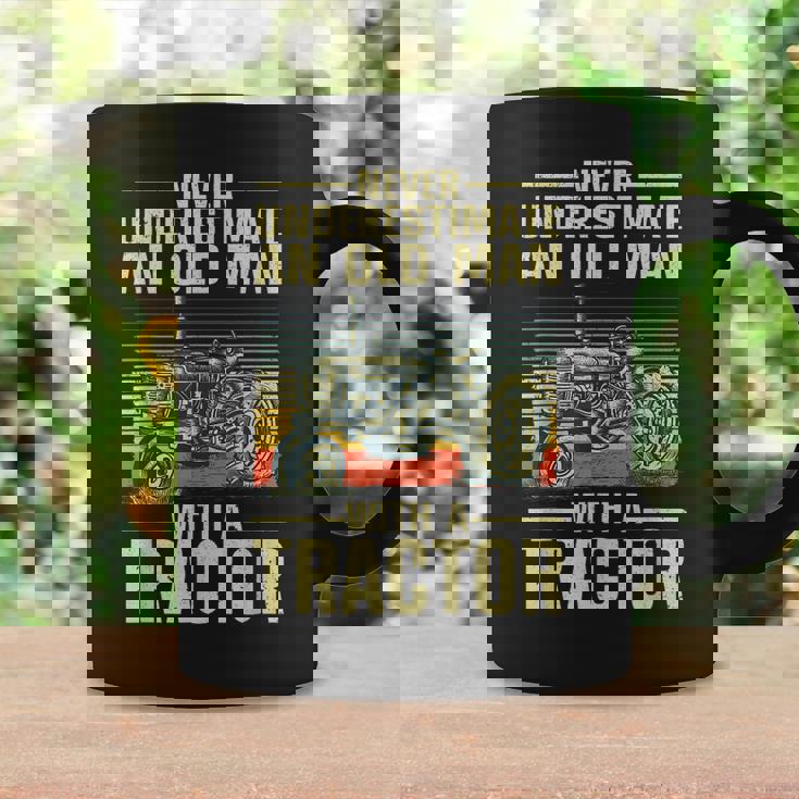 Cool Tractor Design For Grandpa Men Tractor Driver Farming Coffee Mug Gifts ideas