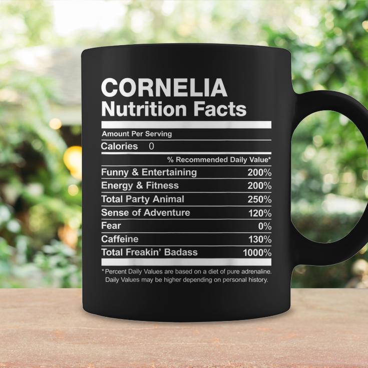 Cornelia Nutrition Facts Name Named Funny Coffee Mug Gifts ideas