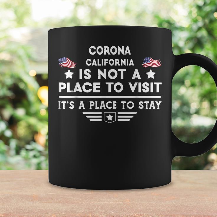 Corona California Ort Zum Besuchen Bleiben Usa City Tassen Geschenkideen