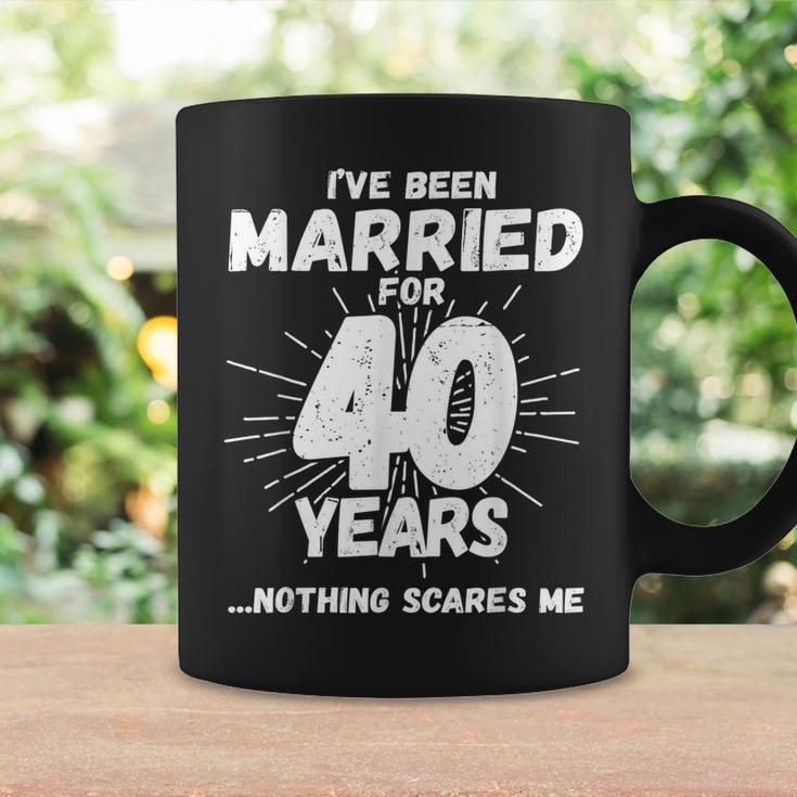Couples Married 40 Years - Funny 40Th Wedding Anniversary Coffee Mug Gifts ideas