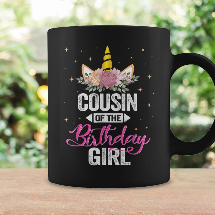 Cousin Of The Birthday Girl Father Gift Unicorn Birthday Coffee Mug Gifts ideas