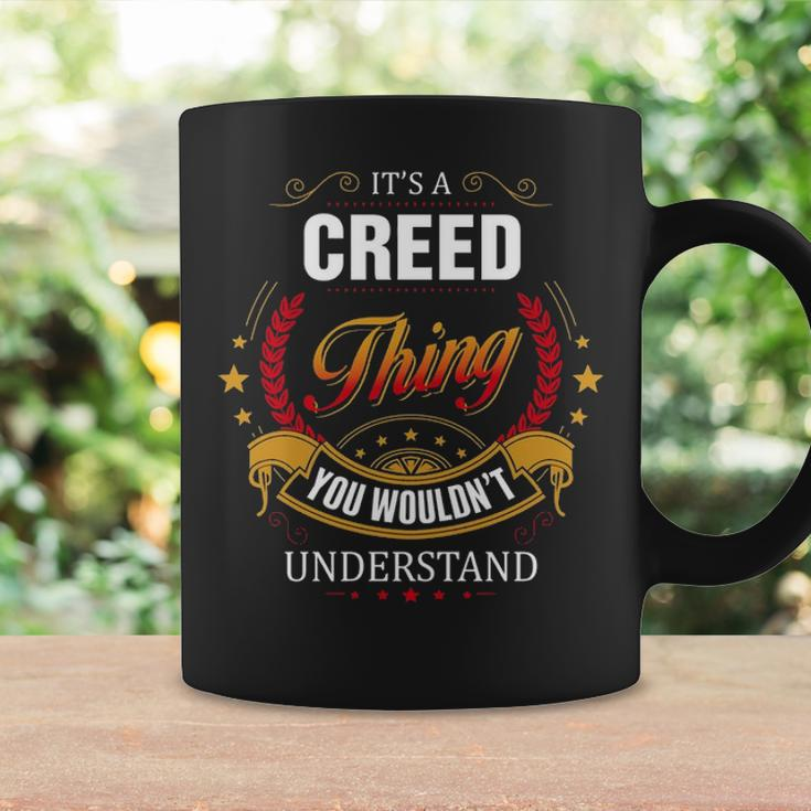 Creed Family Crest Creed Creed Clothing CreedCreed T Gifts For The Creed Coffee Mug Gifts ideas
