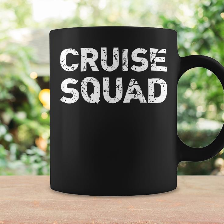 Cruise Squad Funny Vacation Trip Distressed Family Matching Coffee Mug Gifts ideas