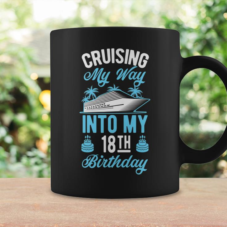 Cruising My Way Into My 18Th Birthday Party Supply Vacation Coffee Mug Gifts ideas