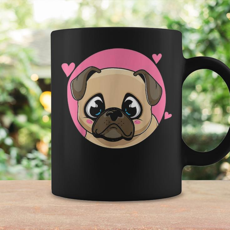 Cute Pug Gift Puppy Dog Lover Ladies Pugs Mom Girls Kids 5105 Coffee Mug Gifts ideas