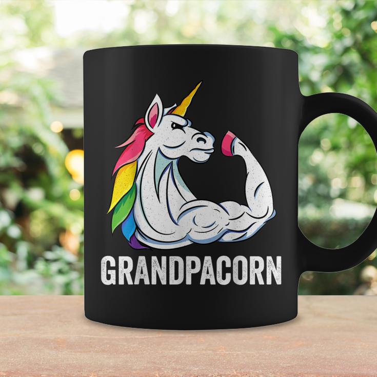 Cute Unicorn Grandpa Girl Birthday Party Apparel Grandpacorn Gift For Mens Coffee Mug Gifts ideas