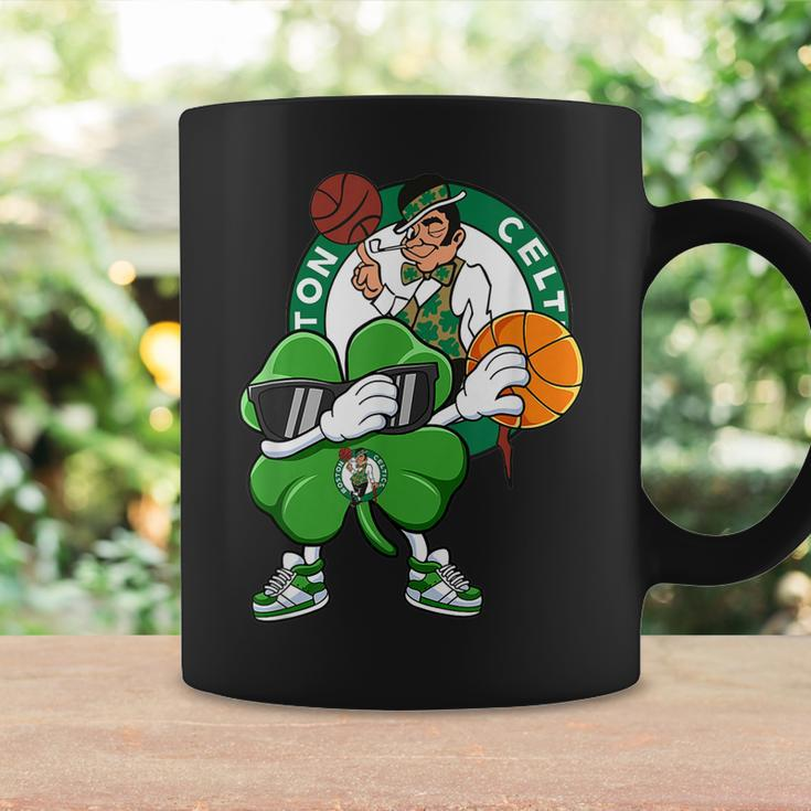 Dabbing Shamrock Basketball St Patricks Day Boston-Celtic Coffee Mug Gifts ideas