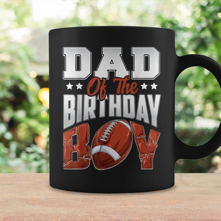 Dad Football Birthday Boy Family Baller B-Day Party Coffee Mug Gifts ideas