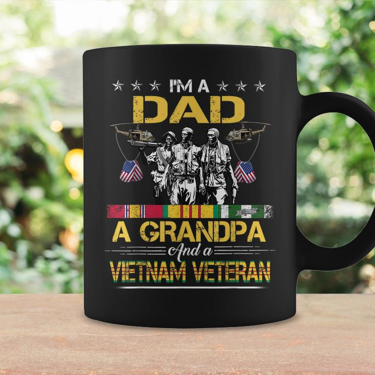 Dad Grandpa Vietnam Veteran Vintage Military Mens Coffee Mug Gifts ideas