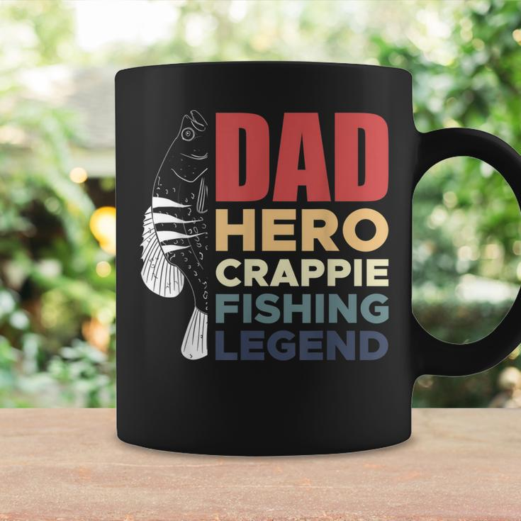 Dad Hero Crappie Fishing Legend Vatertag V2 Tassen Geschenkideen