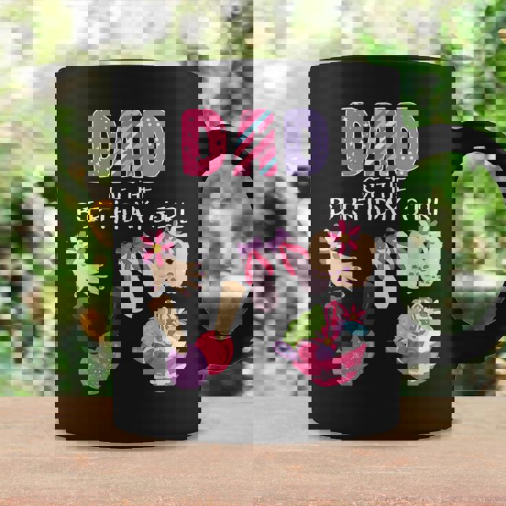 Dad Of The Birthday Girl Spa Party Nail Polish Makeup Bday Coffee Mug Gifts ideas