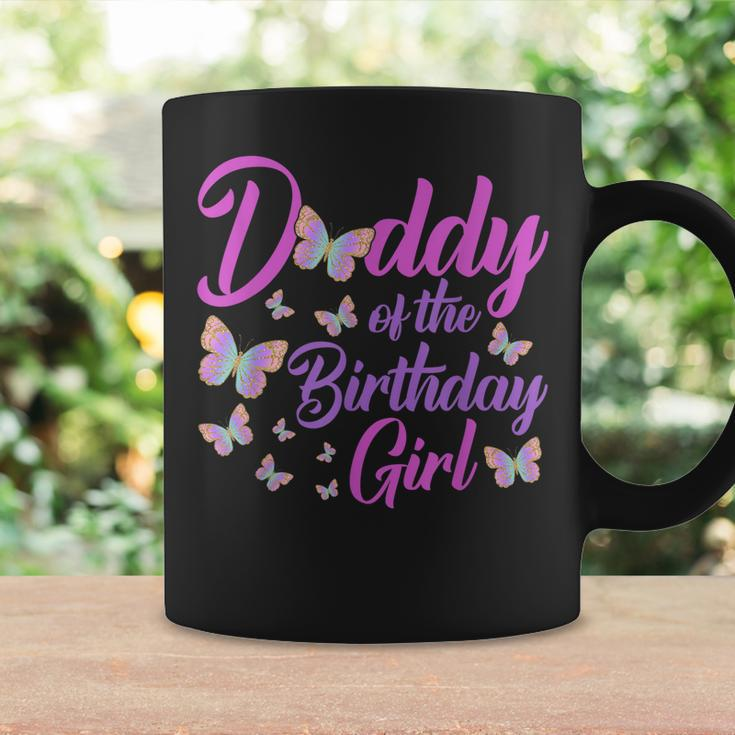 Daddy Of The Birthday Girl Butterfly Dad Father 1St Coffee Mug Gifts ideas