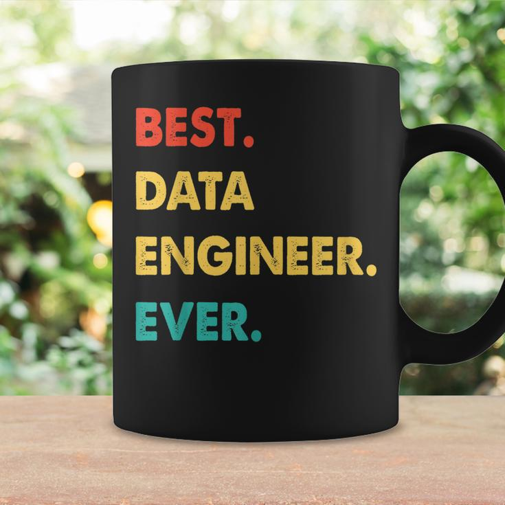 Data Engineer Profession Retro Best Data Engineer Ever Coffee Mug Gifts ideas