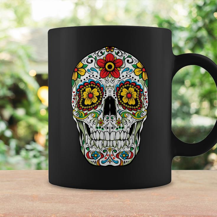 Day Of The Dead Sugar Skull Funny Cinco De Mayo Men Women Coffee Mug Gifts ideas