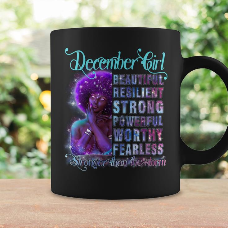 December Queen Beautiful Resilient Strong Powerful Worthy Fearless Stronger Than The Storm Coffee Mug Gifts ideas