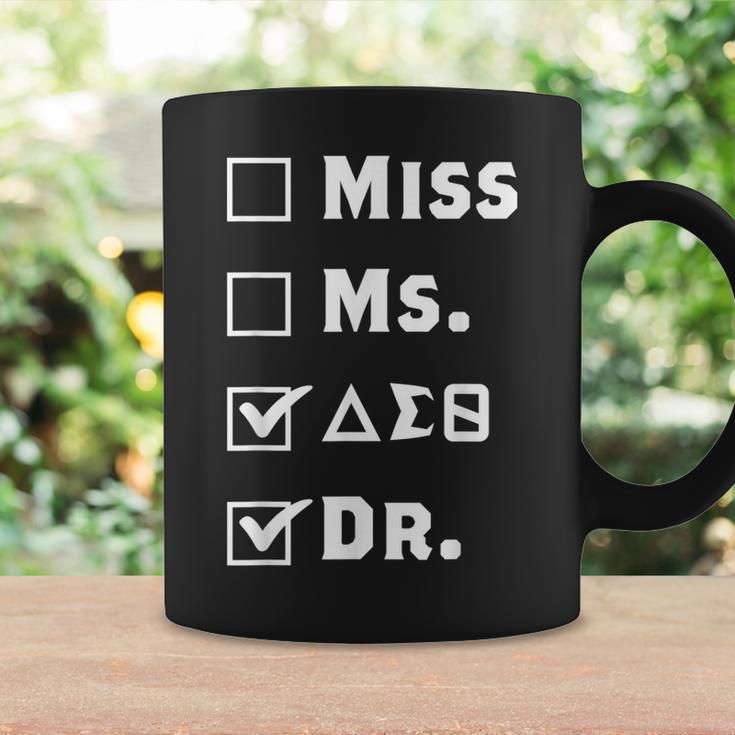 Delta Doctor Physician Sorority Sigma Sisterhood Theta Funny Coffee Mug Gifts ideas