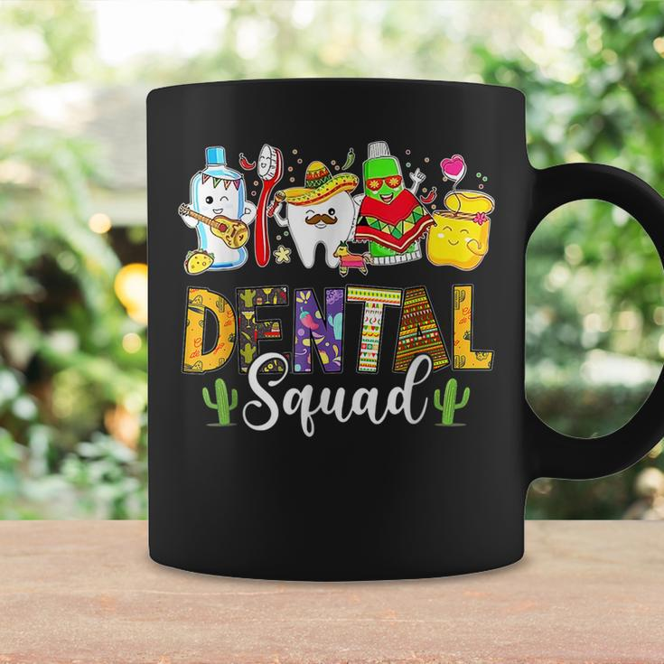 Dental Squad Cinco De Mayo Tooth Dental Assistant Dentist Coffee Mug Gifts ideas