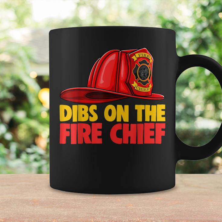 Dibs On The Fire Chief Fire Fighters Love Coffee Mug Gifts ideas
