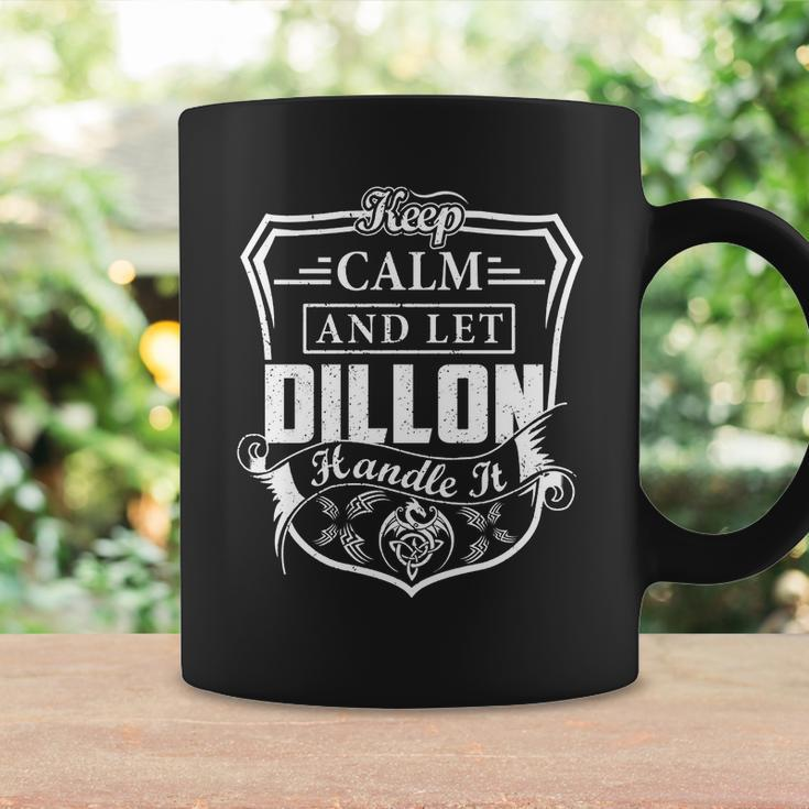 Dillon Last Name Surname Tshirt Coffee Mug Gifts ideas
