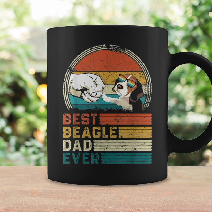 Distressed Best Beagle Dad Ever Fathers Day Gift Coffee Mug Gifts ideas