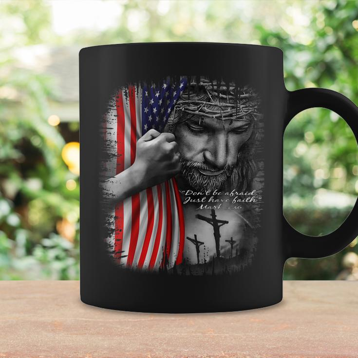 Dont Be Afraid Just Have Faith Jesus Christ Coffee Mug Gifts ideas