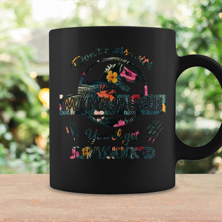 Dont Mess With Mamasaurus Mix Flower Mothers Day Shirt Coffee Mug Gifts ideas