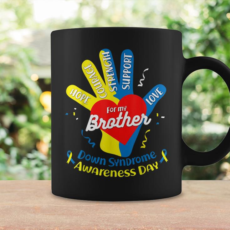Down Syndrome Awareness Sister Brother Down Syndrome Coffee Mug Gifts ideas