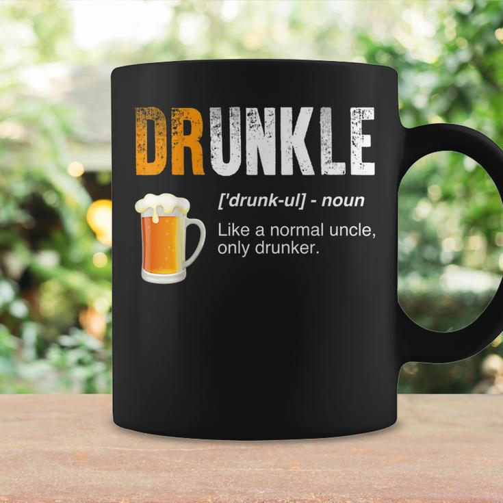 Drunkle Like A Normal Uncle Only Drunker Funny Beer Gift For Mens Coffee Mug Gifts ideas