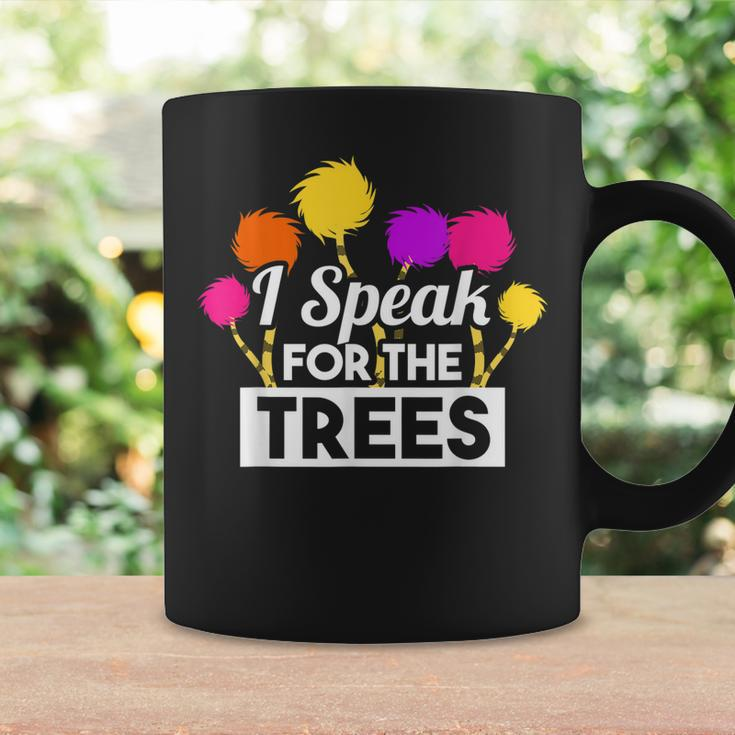 Earth Day Speak For The Trees Design Nature Lover Coffee Mug Gifts ideas